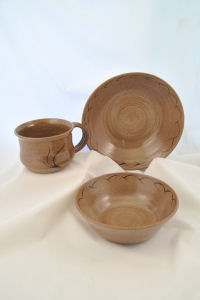 Cup and bowls